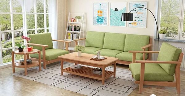 bàn ghế gỗ đơn giản