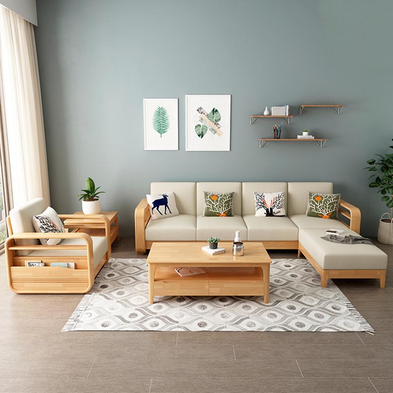 sofa gỗ hiện đại