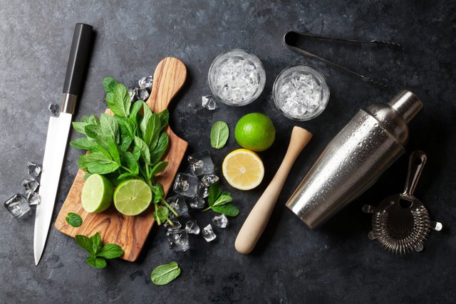 Tự làm quầy bar ở nhà giữ chân tín đồ mê tiệc tùng - Ảnh 7. Tự làm quầy bar ở nhà giữ chân tín đồ mê tiệc tùng - Ảnh 7.