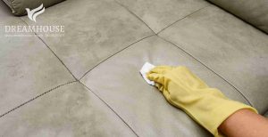 Dấu hiệu nhận biết sofa da bị mốc