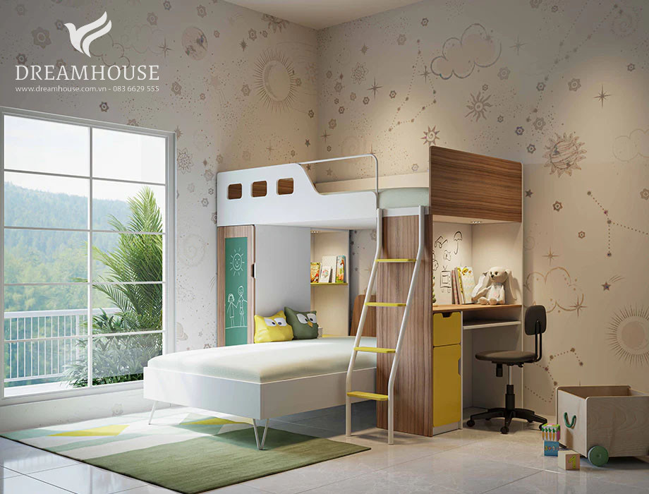 uu-diem-va-nhuoc-diem-cua-giuong-tang-co-nen-lam-giuong-tang-cho-be-khong-49 Mẫu giường tầng cao cấp