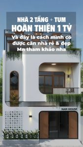 Vợ chồng trẻ chi hơn 1 tỷ xây nhà mặt đường 70m²: Tiết lộ cách xây đẹp đúng ý mà vẫn tiết kiệm chi phí
