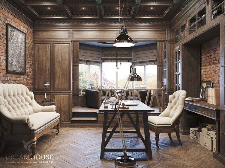 Thiết kế phòng làm việc theo tính chất công việc