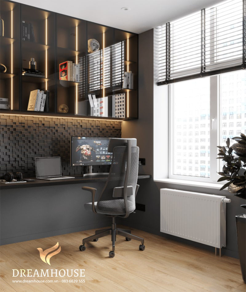 Thiết kế phòng làm việc tại nhà hiện đại