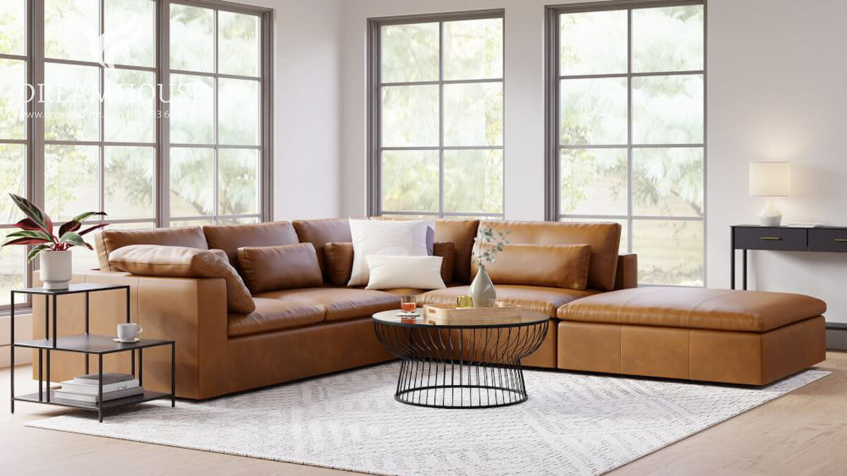 Ghế sofa là trung tâm của phòng khách