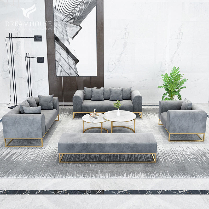 Người trẻ thường chọn sofa màu ghi