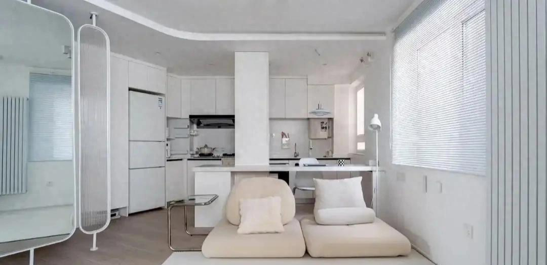 Cô gái độc thân cải tạo căn hộ cũ kỹ rộng 43m2 thành không gian với trải nghiệm cực đáng sống!- Ảnh 1.