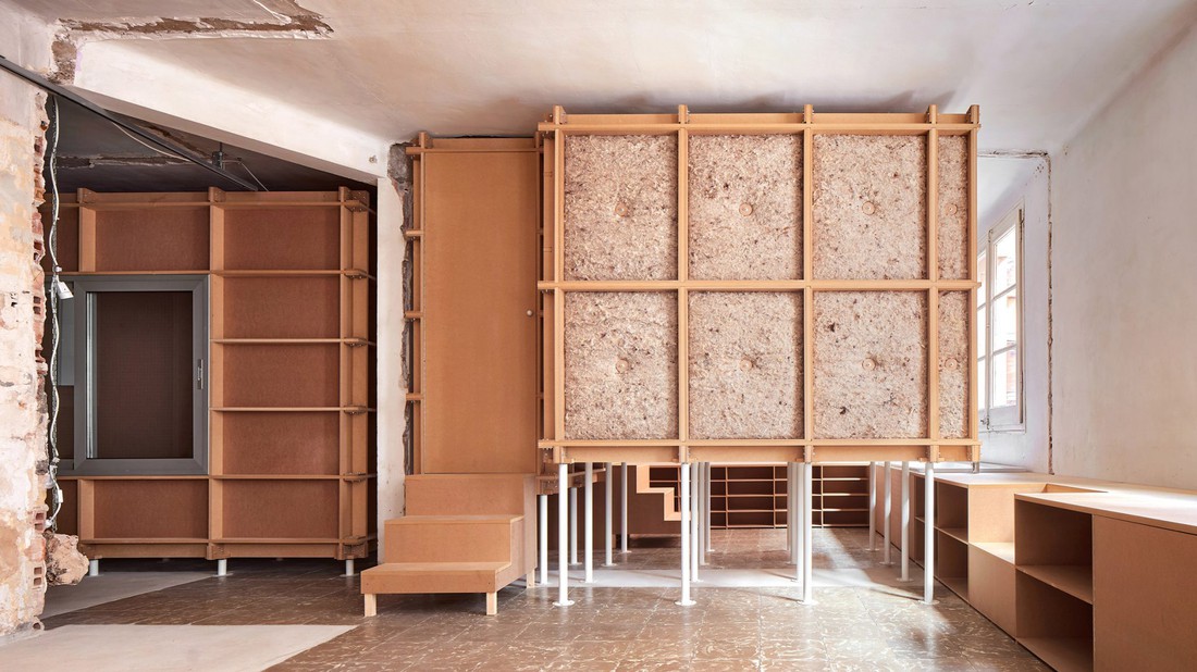 8 không gian nội thất được cải tạo bằng vật liệu tái chế - Ảnh 1.